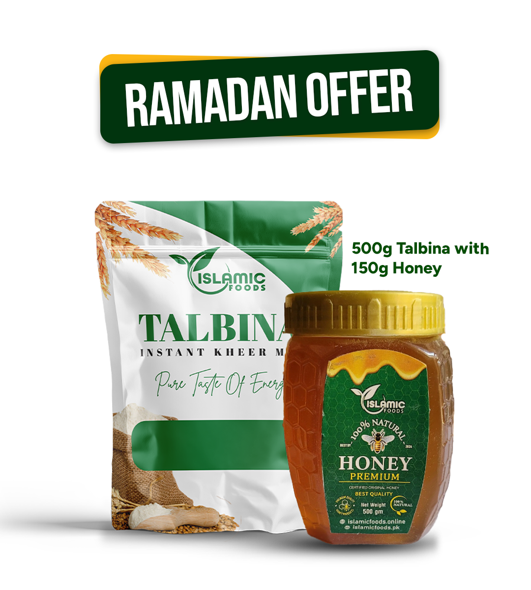 Talbina (500g) + Honey (150g)