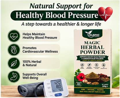 Magic Herbal Powder – Natural Herbal Blend for Healthy Blood Pressure Support